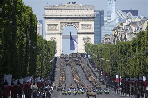 France celebrates Bastille Day with pomp, a tribute to India and extra police to prevent new unrest